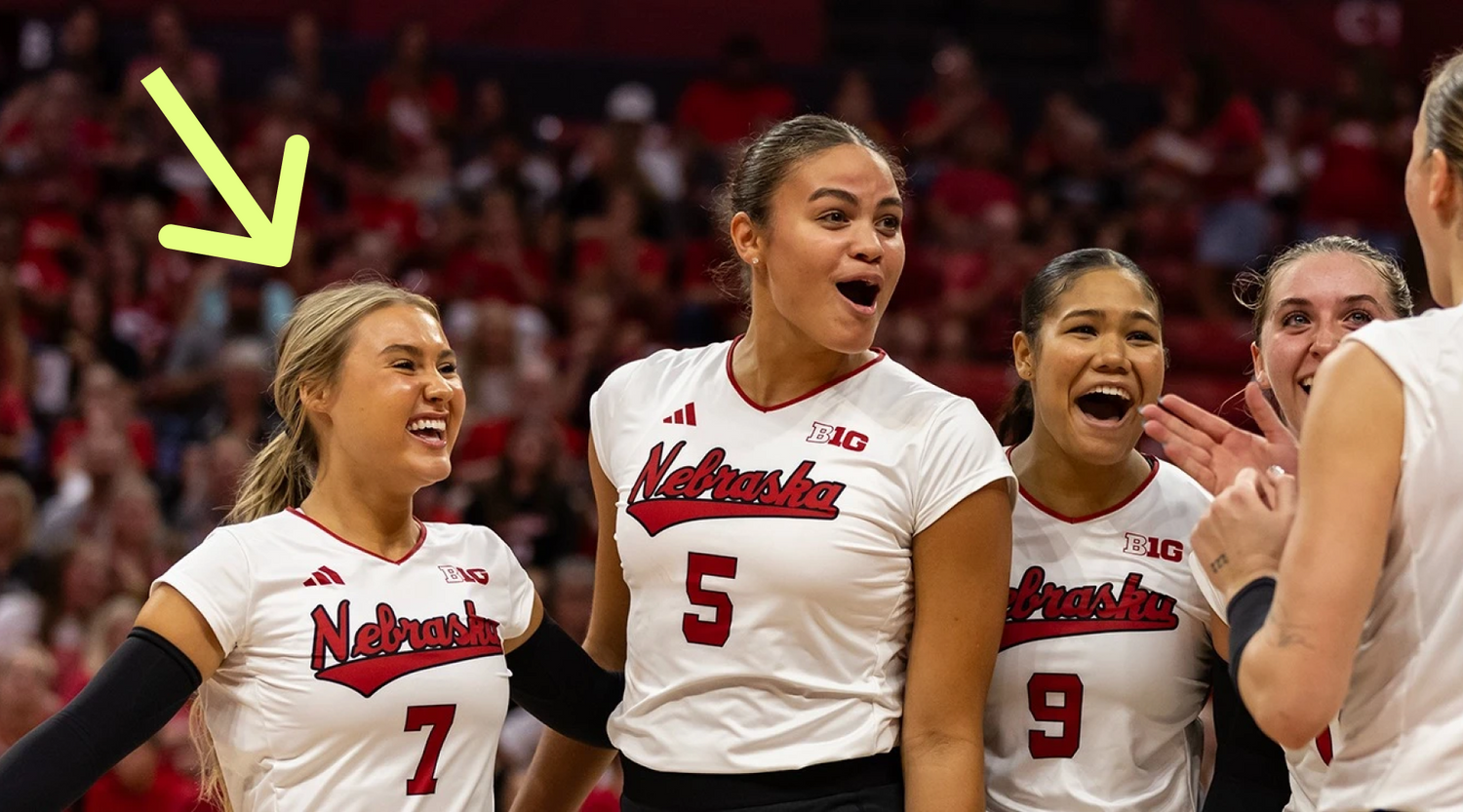 Defensive specialist (DS) position on the volleyball court with team