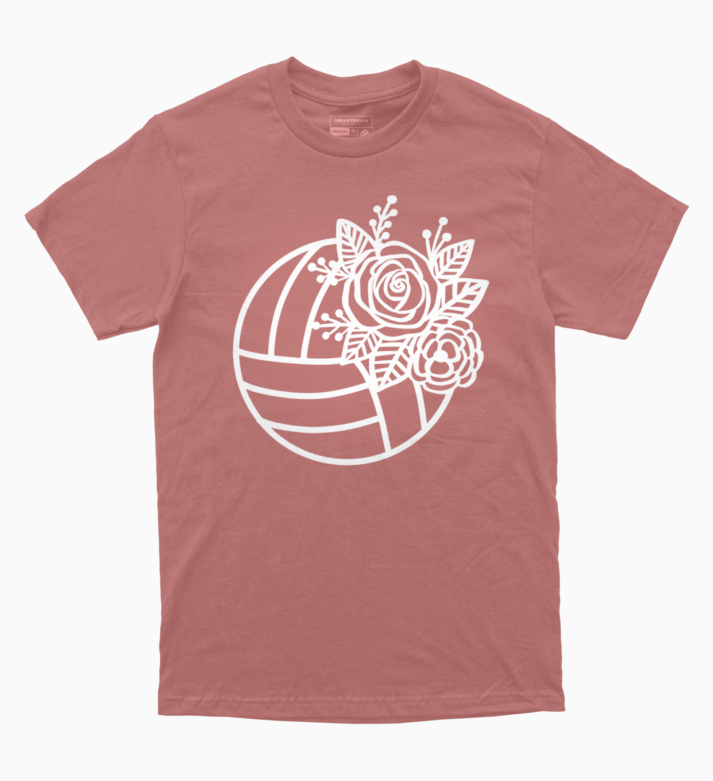 Cute Volleyball Flower T-Shirt