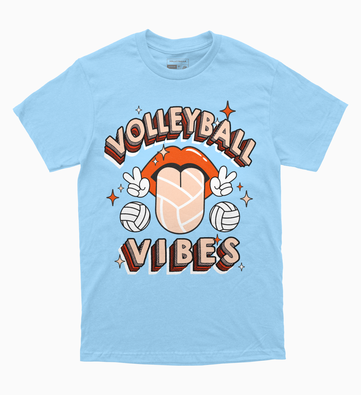 Rockin' Volleyball Vibes T-Shirt | Volleyballa