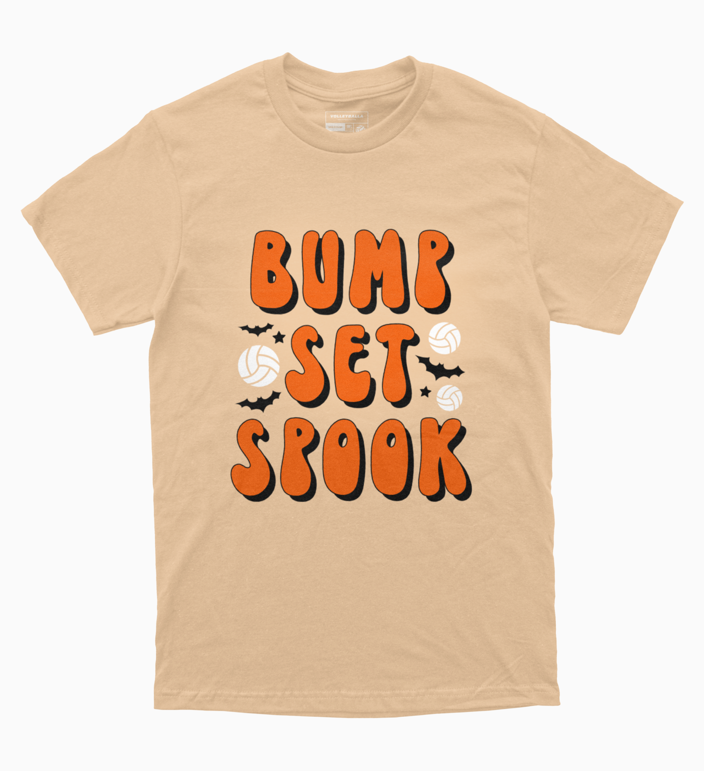 Bump, Set, Spook Volleyball Halloween T-Shirt