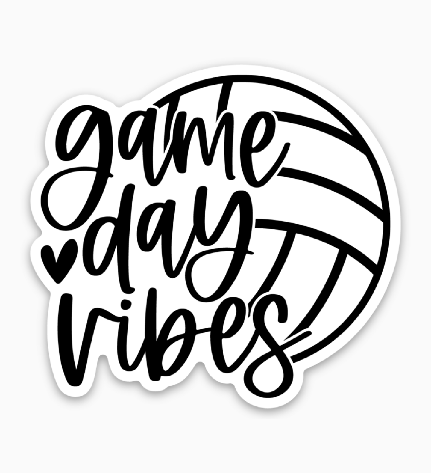 Game Day Vibes Sticker