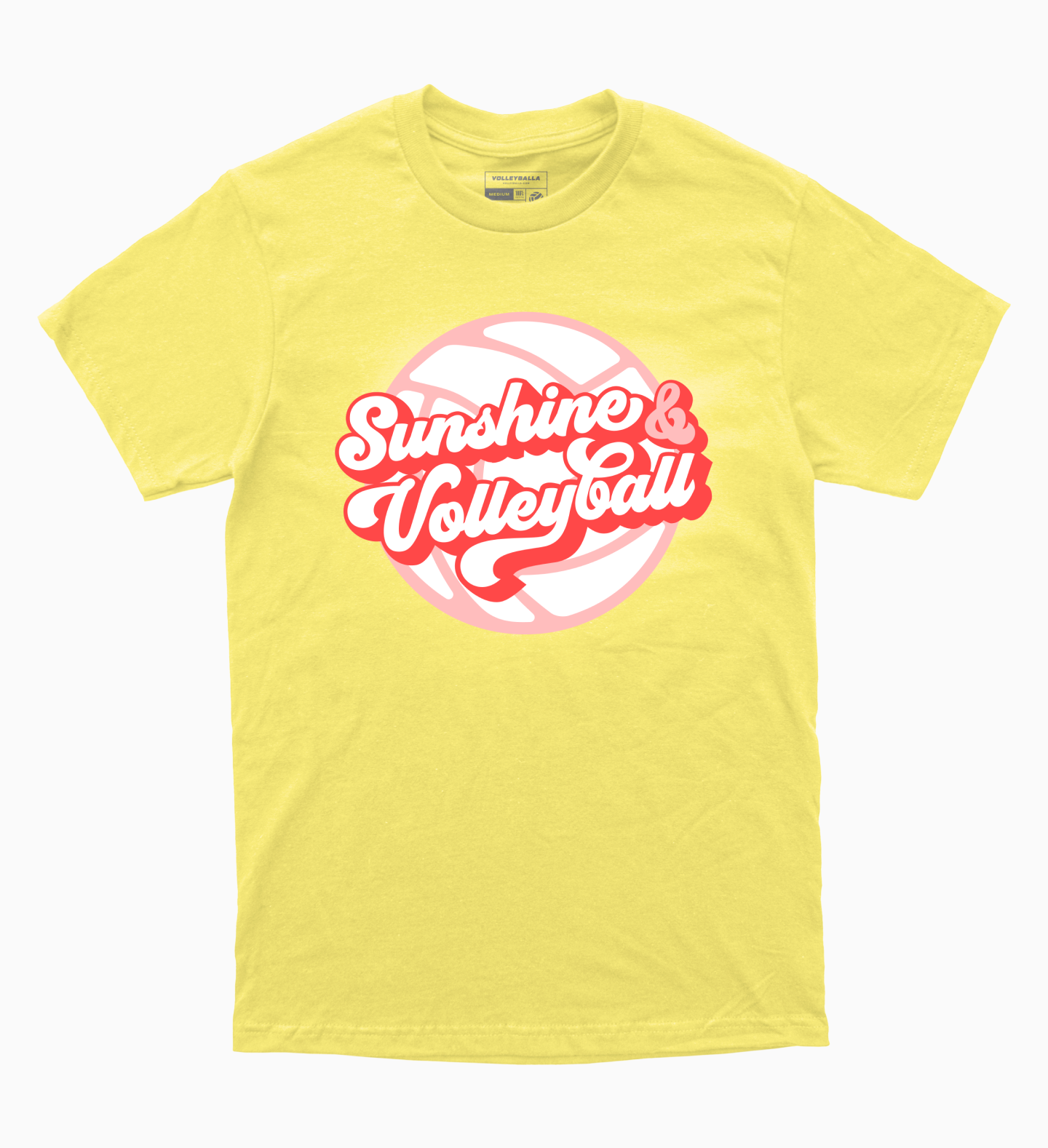 Sunshine Volleyball T-Shirt Beach Volleyball Shirt Volleyballa