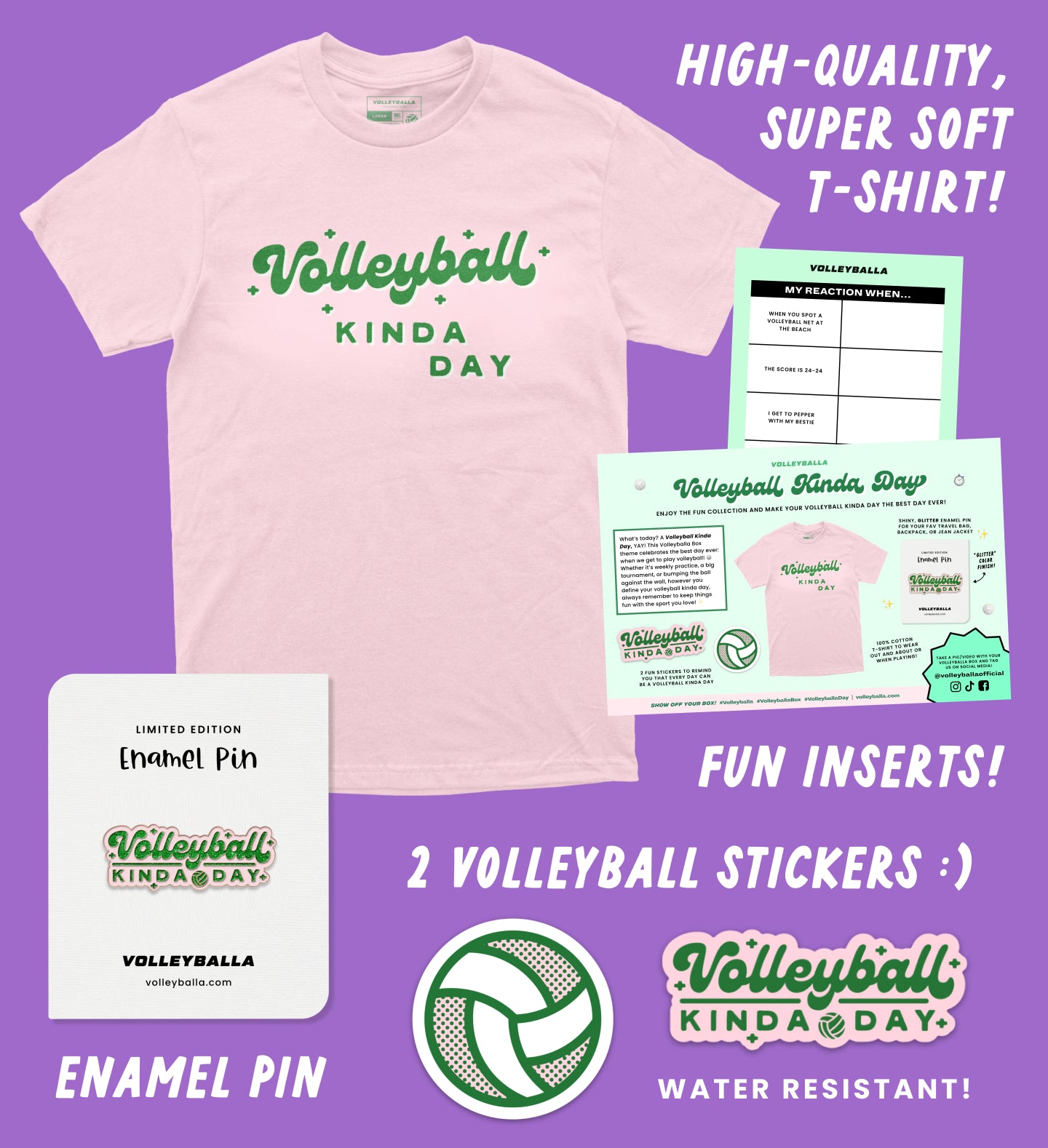 Volleyball Kinda Day - Volleyball Gift Box