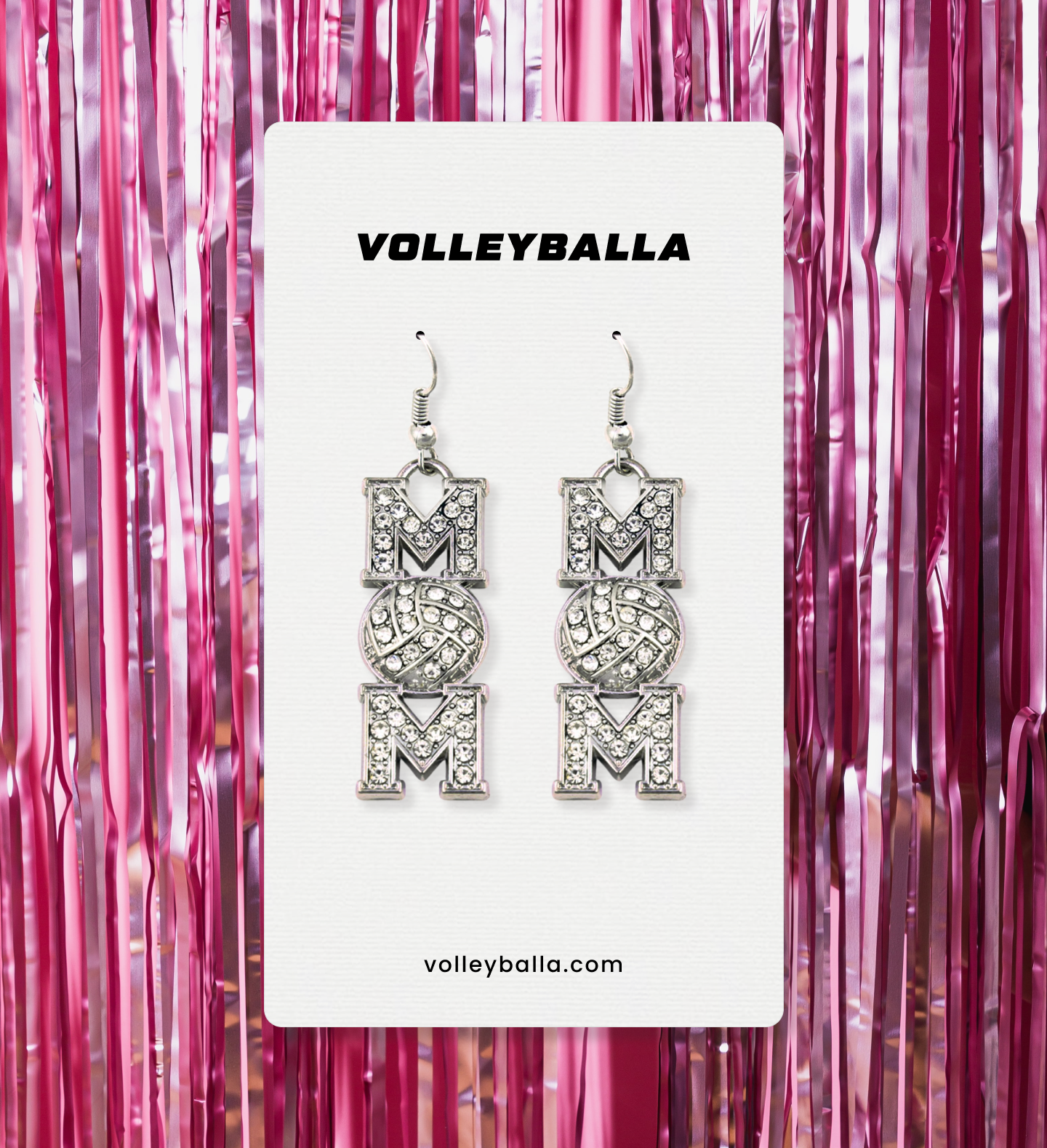 Volleyball Mom Drop Earrings