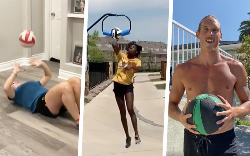 8 Unique Ways Volleyball Players Are Training During Quarantine