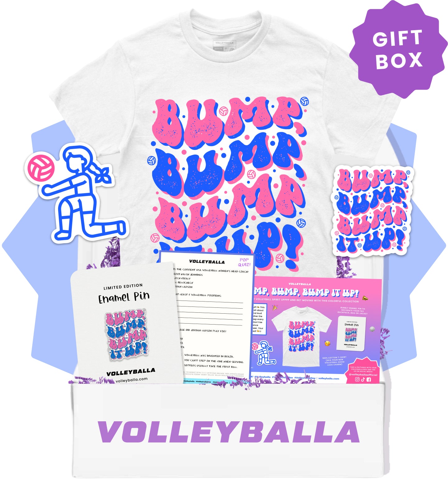 Bump It Up - Volleyball Gift Box