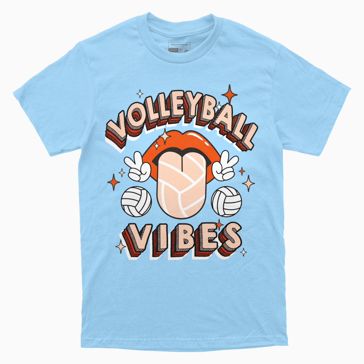 Rockin' Volleyball Vibes T-Shirt | Volleyballa