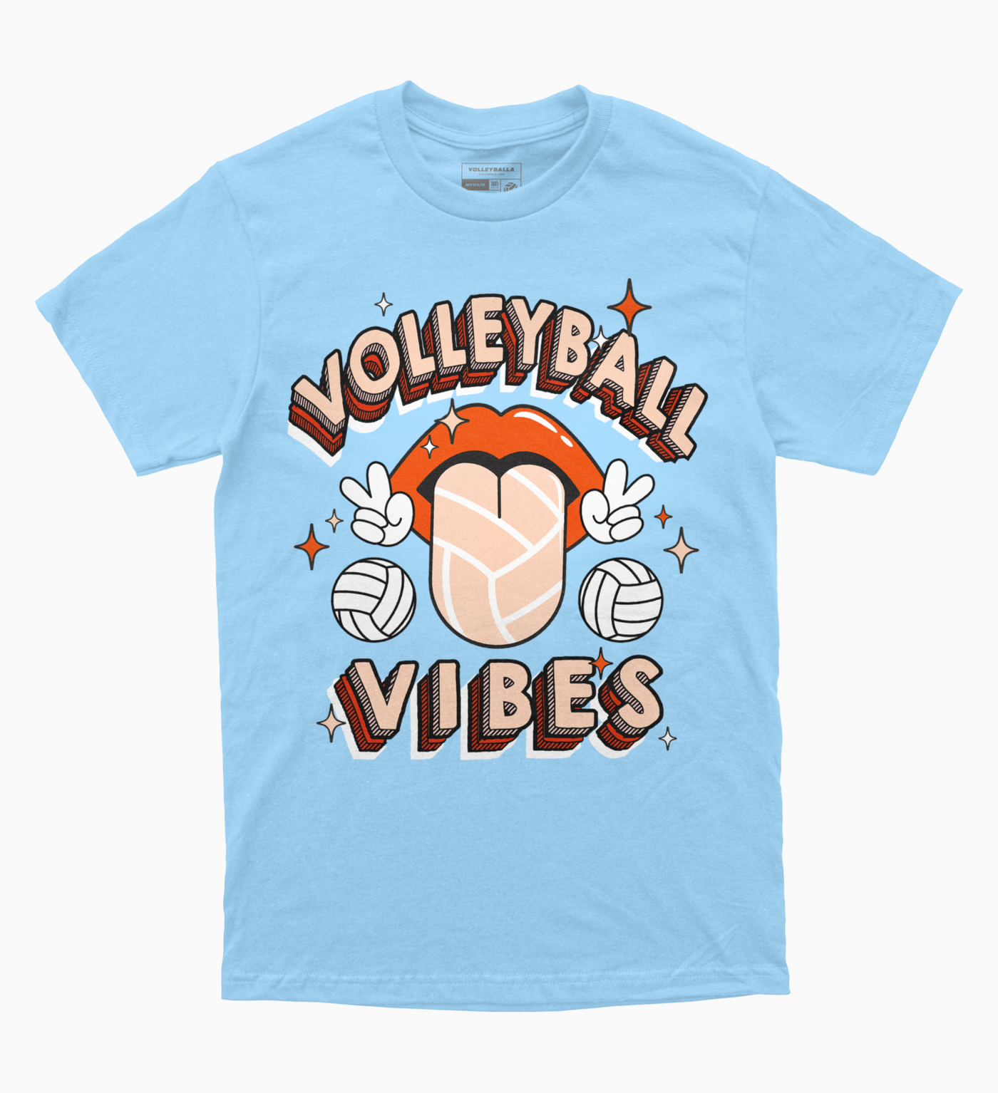 Rockin' Volleyball Vibes T-Shirt