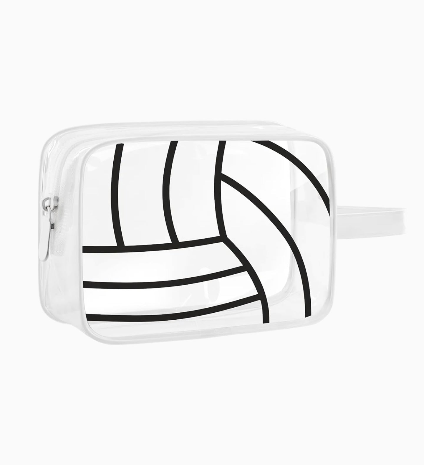 Volleyball Clear PVC Travel/Toiletry/Cosmetic Bag