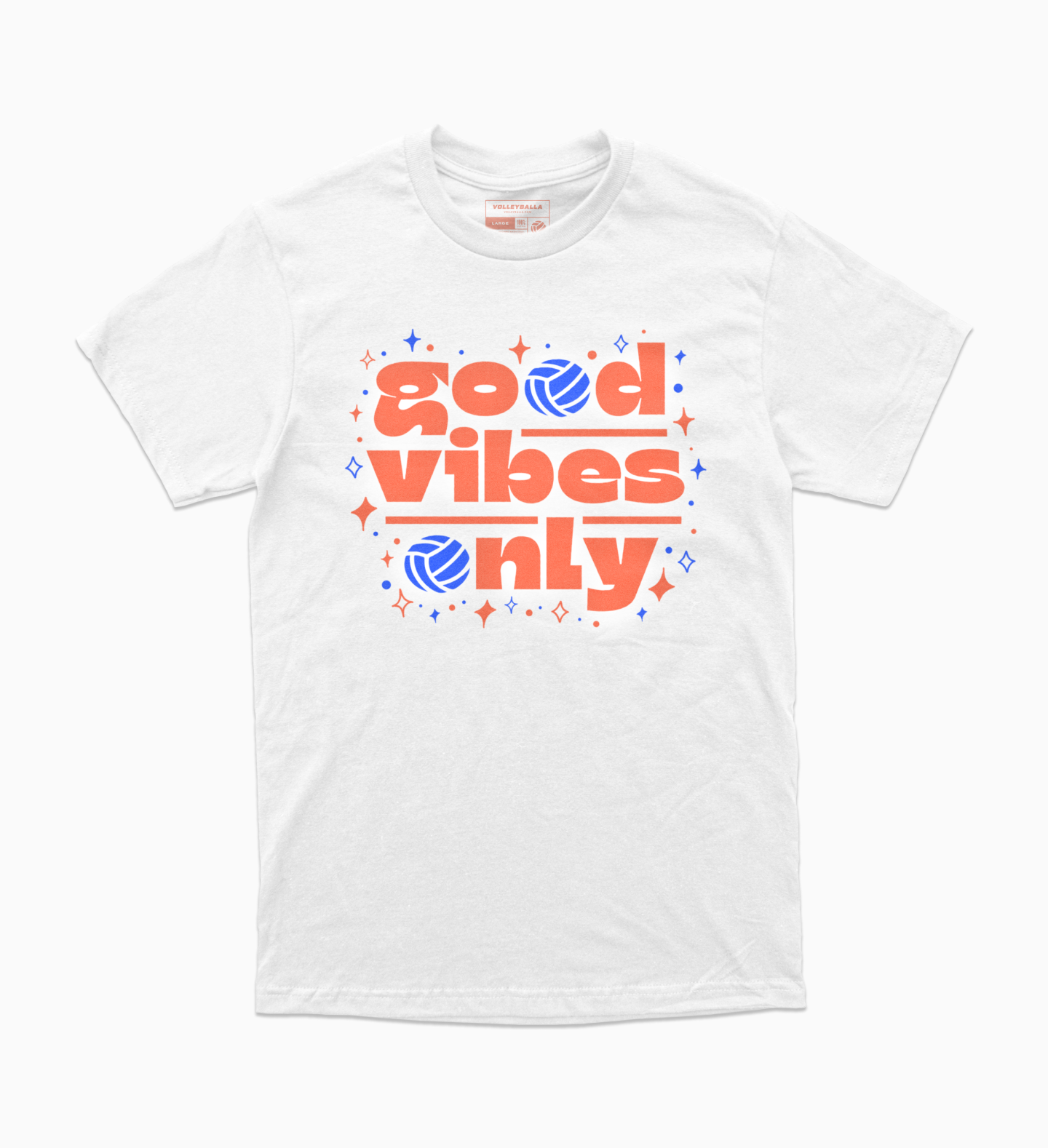 Good Vibes Only Volleyball T-Shirt