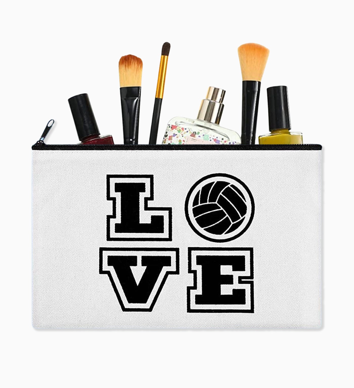 LOVE Volleyball Travel/Toiletry/Cosmetic Bag