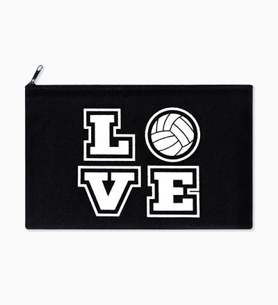 LOVE Volleyball Travel/Toiletry/Cosmetic Bag