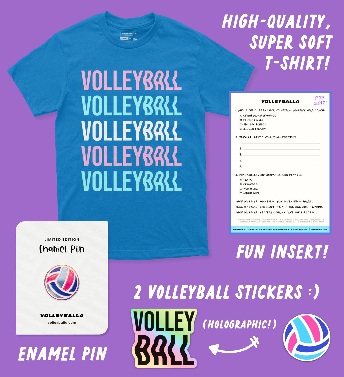 Make Volleyball Waves - Volleyball Gift Box